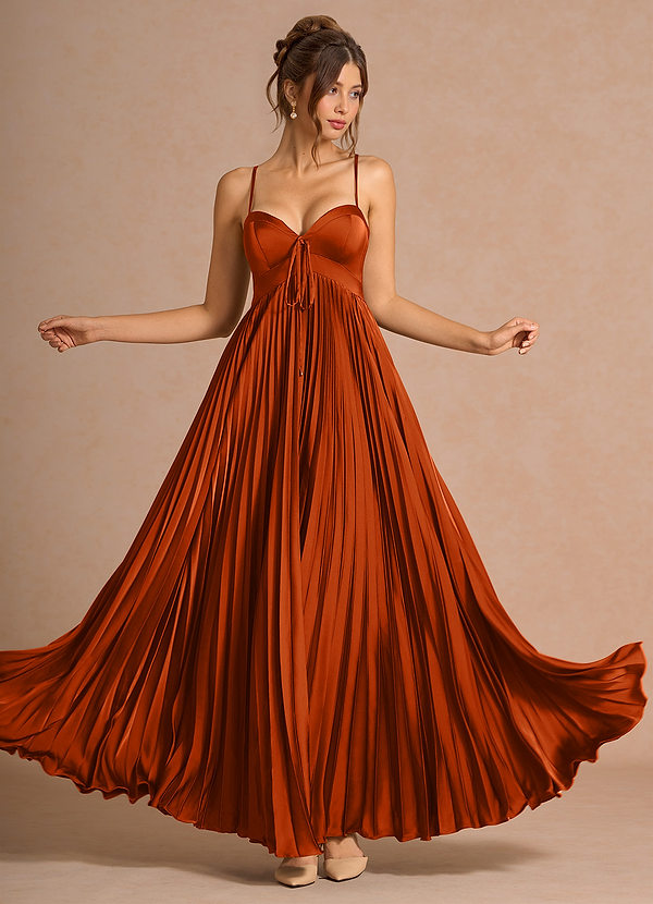 Sirellea Rust Maxi Dress image1