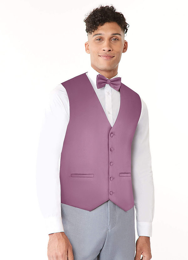 front Gilet en satin extensible