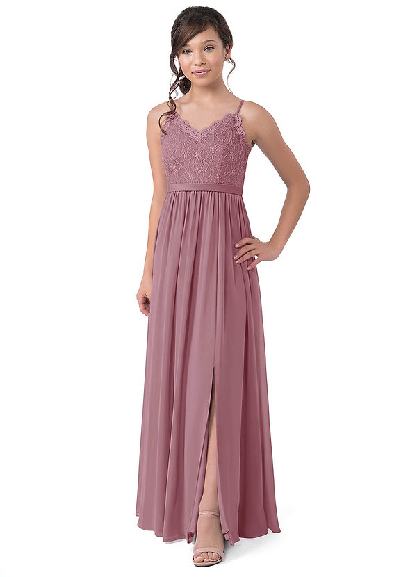 Verna Sin Tirante Novio Vestido Con Apertura Malva Vintage Tallas Grandes