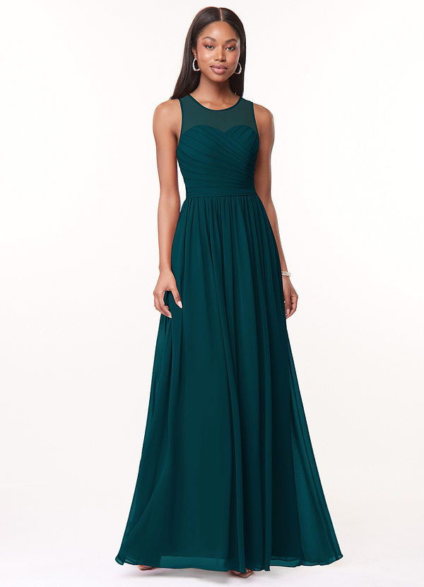 Pine Azazie Nina Bridesmaid Dresses | Azazie