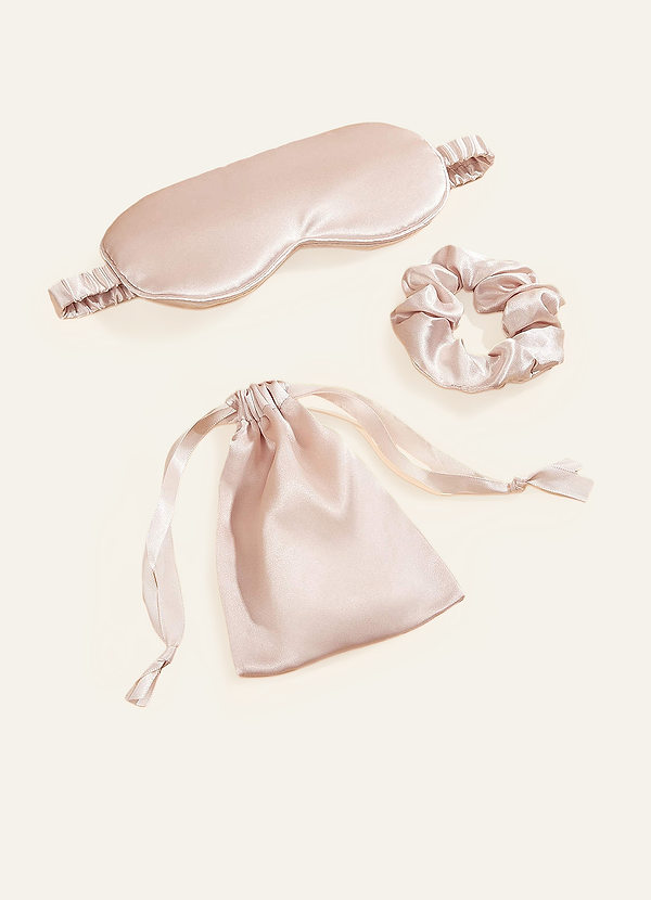 front Scrunchie slaapmaskerset