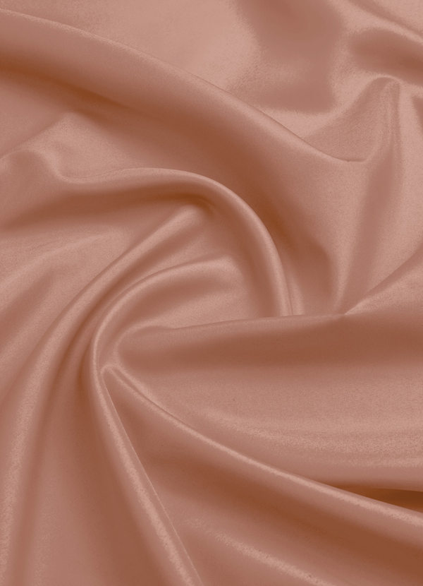 front Azazie Champagne Rose Lining Fabric By the Yard