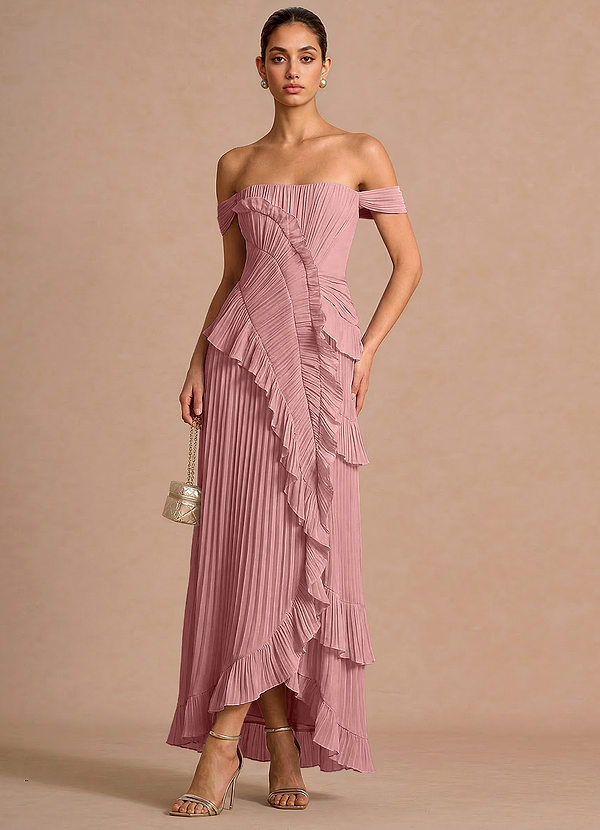 Emmylou Light Pink Maxi Dress image1