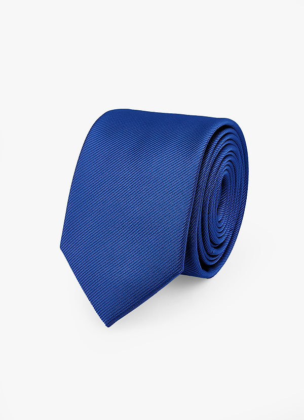 front Corbata fina de seda