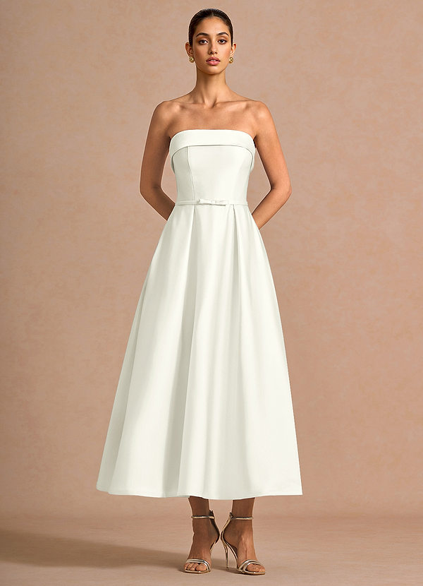 Robe Longue Blanc Rhoswen image1