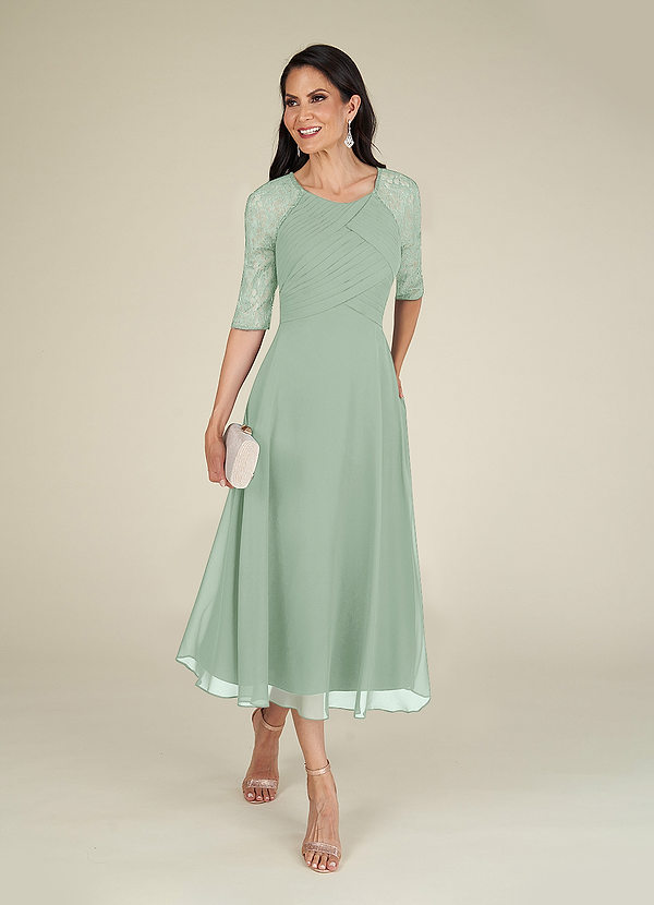 front Azazie Dorothea Mother of the Bride Dress