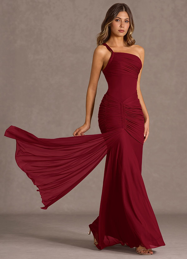 Yareli Merlot Maxi Dress image1