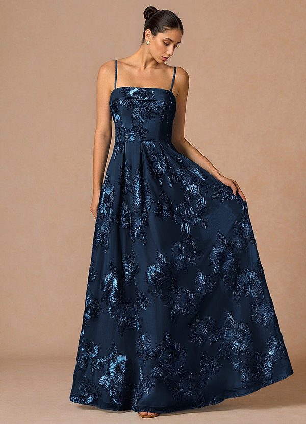 Evangeline Navy Maxi Dress image1