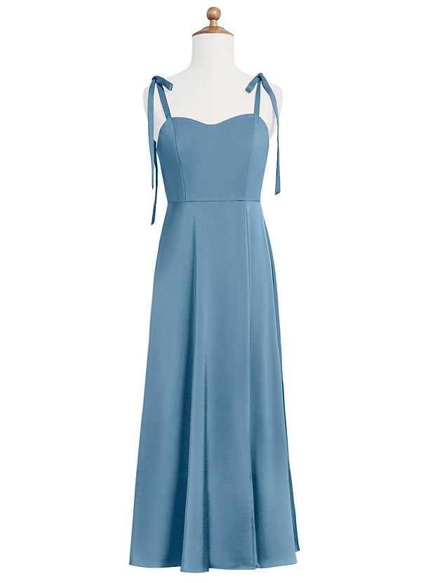 Rosey Junior A-Line Sweetheart Neckline Stretch Satin Dress