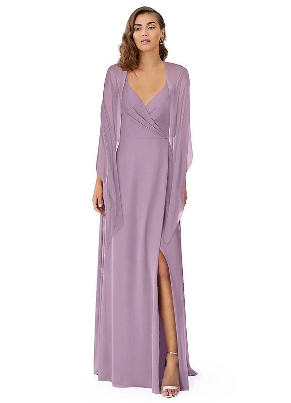 front Azazie Scialle In Chiffon Irlandese In Colori Coordinati