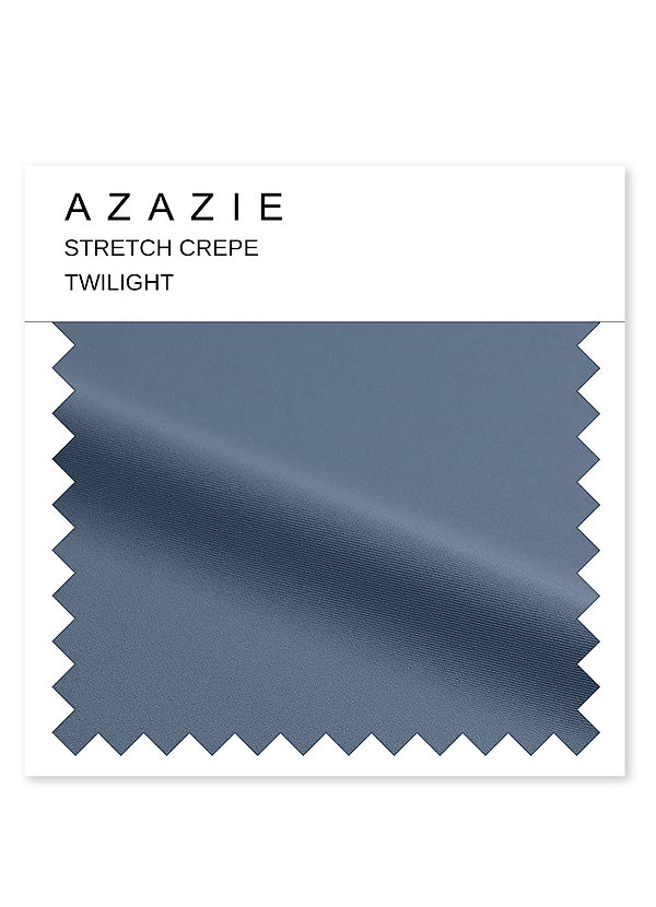 front Azazie Twilight Stretch Crepe Swatch