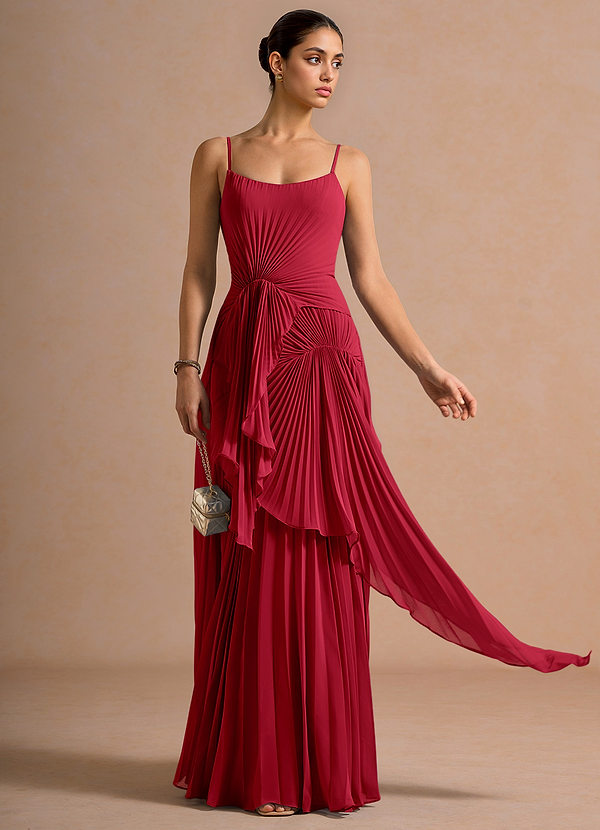 Kleid Bashira Kirschrot image1
