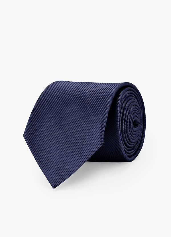 front Grosgrain Solid Modern Tie