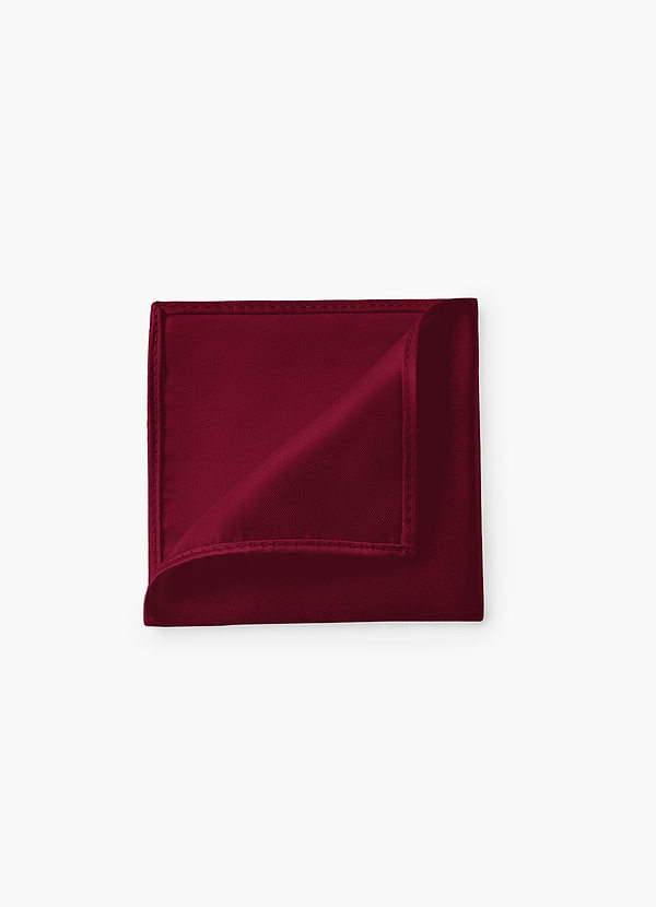 front Boy's Stretch Satin Pocket Square