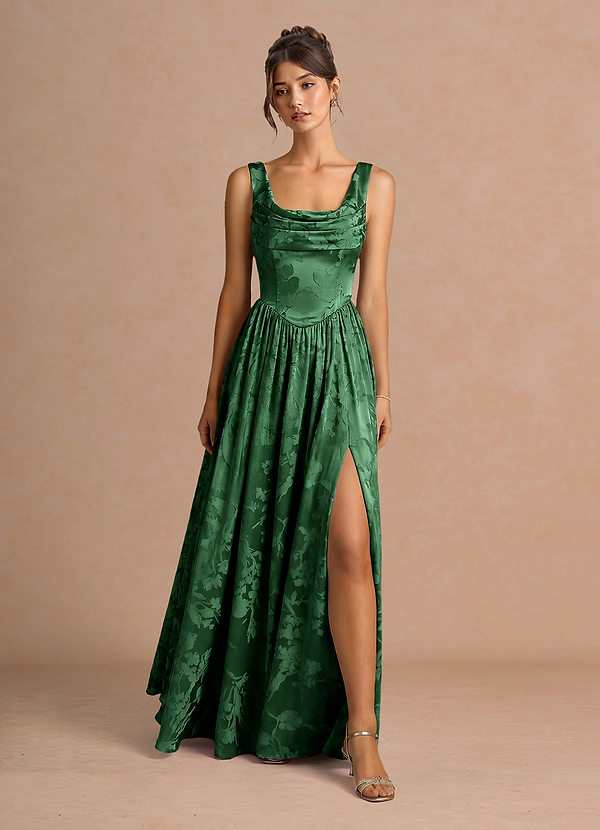 Vivica Hunter Green Maxi Dress image1