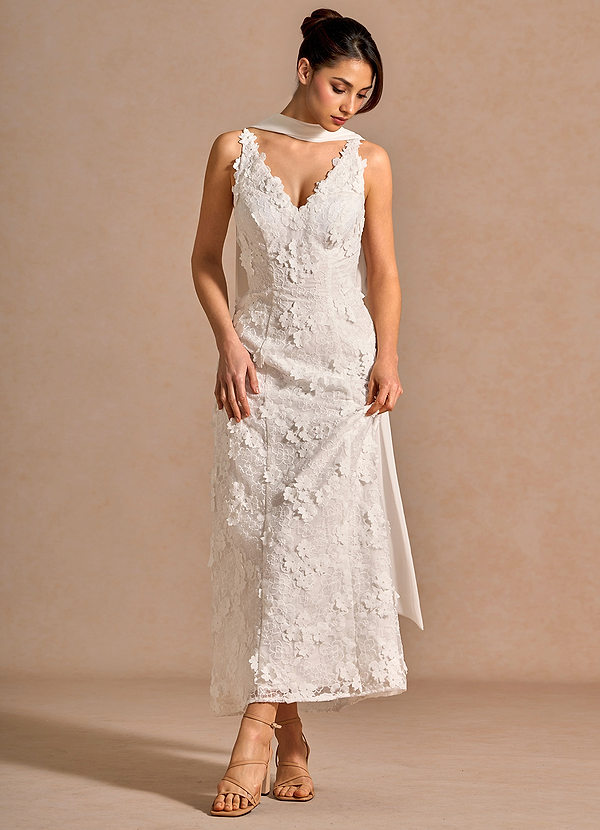 Kaelora White Maxi Dress image1