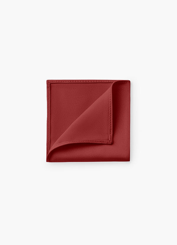 front Boy's Matte Satin Pocket Square