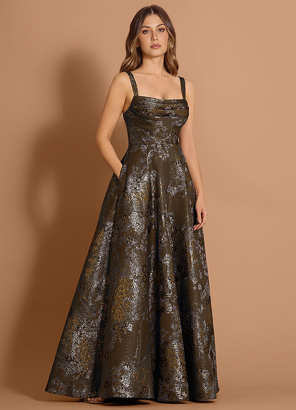 Maxi jurk Arielle Mocha Coco image1