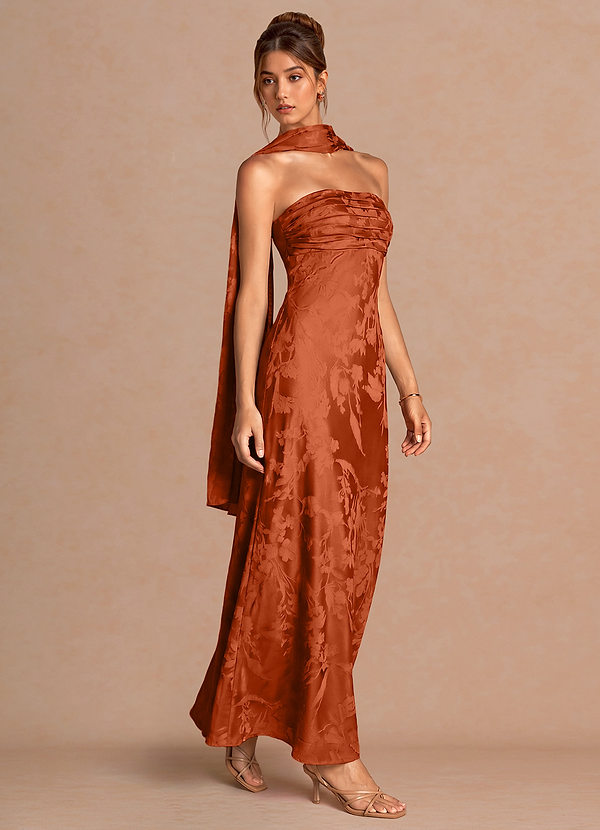 Carina Rust Maxi Dress image1