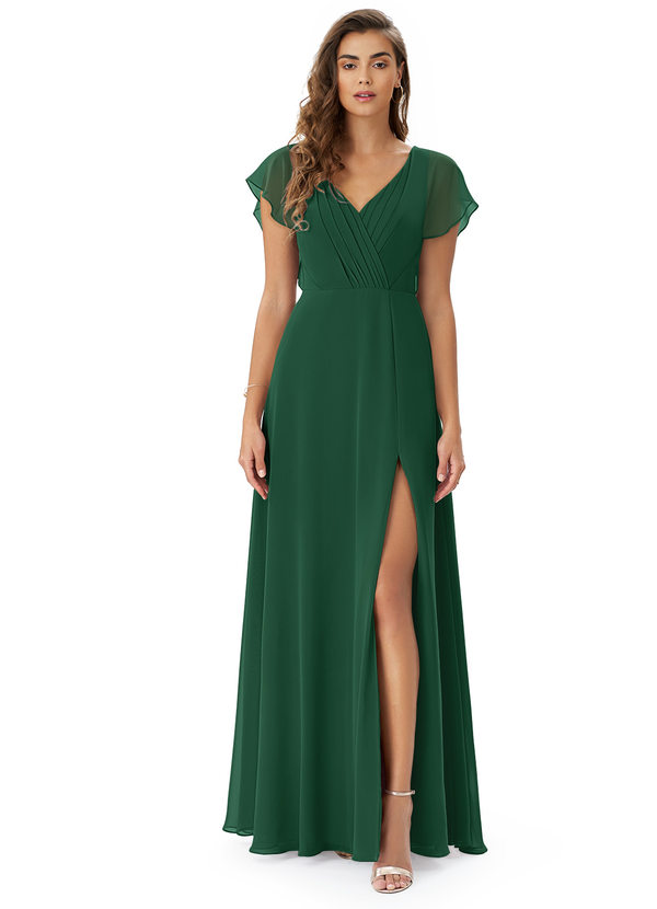 azazie emerald green