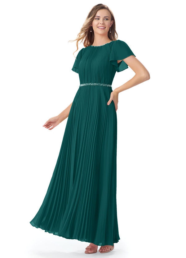 Azazie Kara Modest Bridesmaid Dresses | Azazie