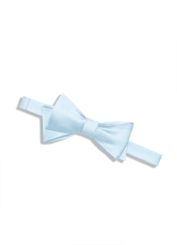 front Matte Satin Bow Tie