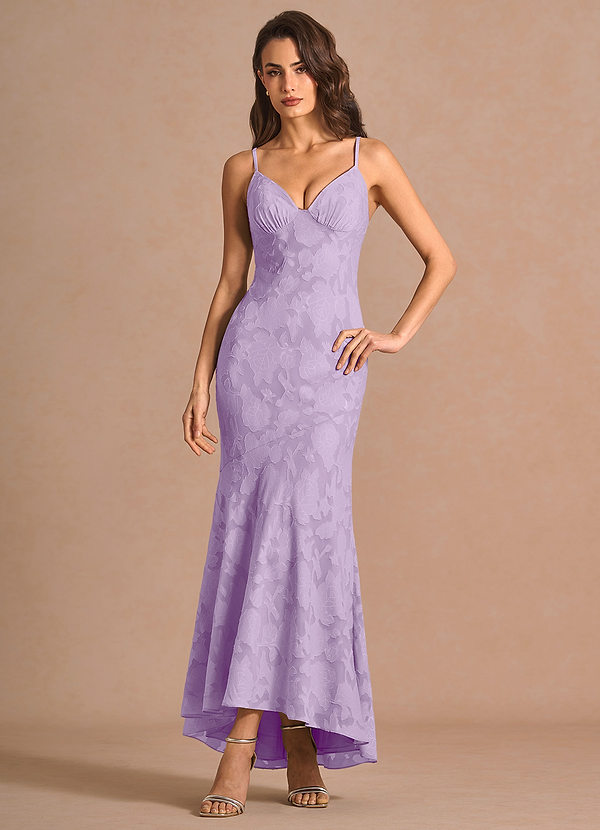 Robe Longue Lilas Octavia image1