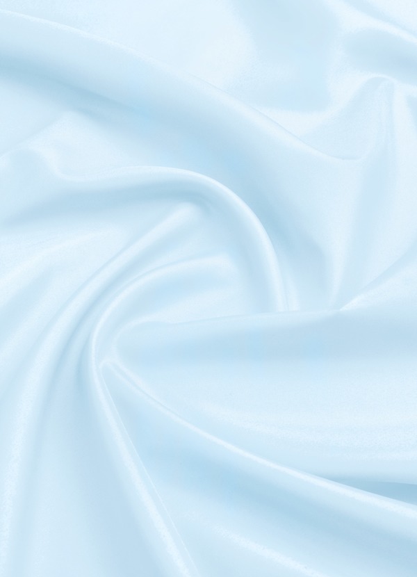 front Azazie Sky Blue Lining Fabric By the Yard