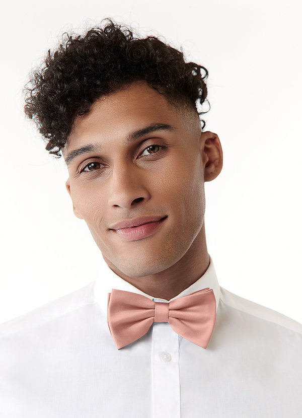 Gentlemen's Collection Voorgestrikte vlinderdas voor heren, mat satijn front