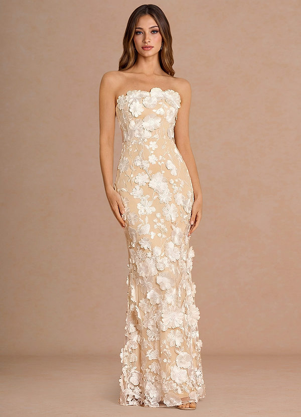 Robe Longue Blanc Della image1