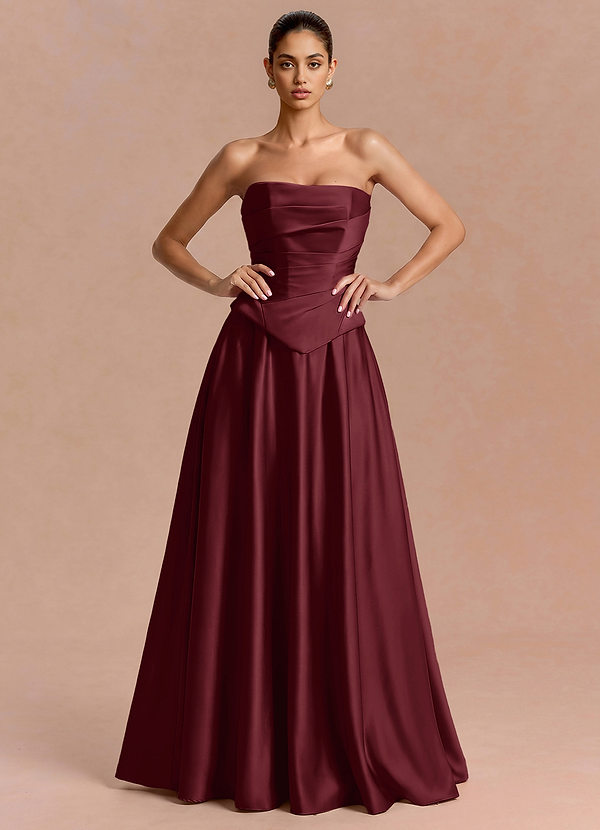 Eponine Wine Maxi Dress image1