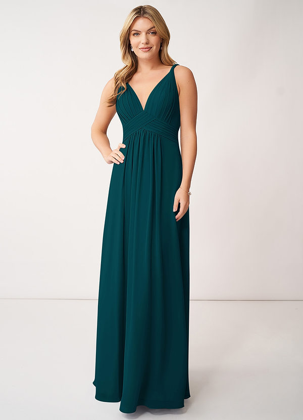 Pine Azazie Maren Bridesmaid Dresses | Azazie