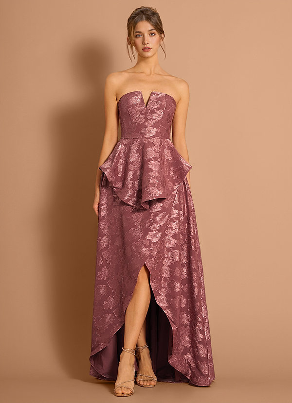 Vestido Vintage Rosa Largo Ondine image1