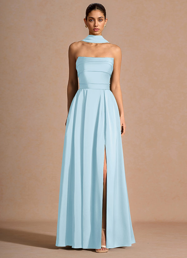 Robe Longue Bleu Ciel Heidi image1