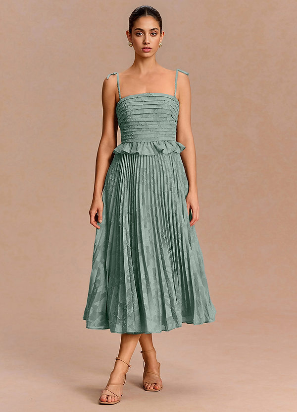 Robe Midi Agave Vert Emerys image1