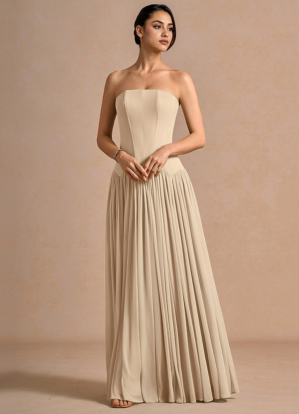 Eirisse Champagne Maxi Dress image1