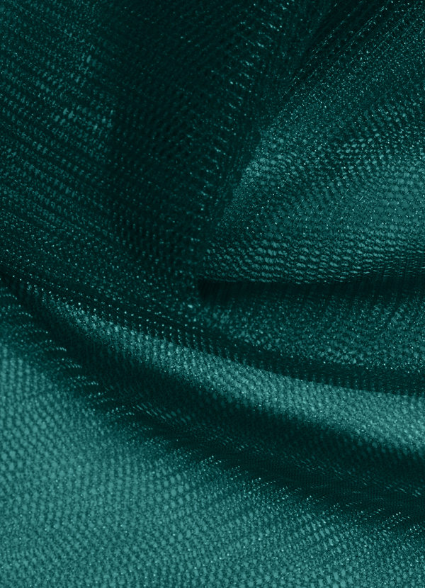 front Azazie Tissu En Tulle Au Mètre Paon