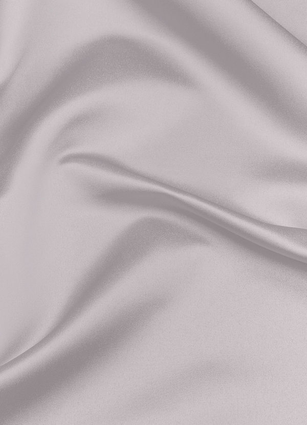 front Azazie Dusk Matte Satin Fabric By the Yard
