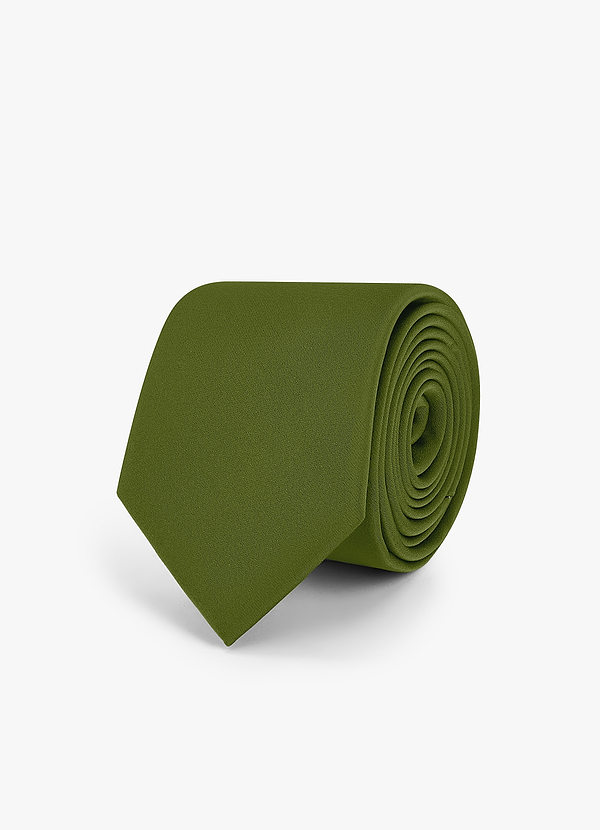 front Boy's Stretch Satin Neck Tie