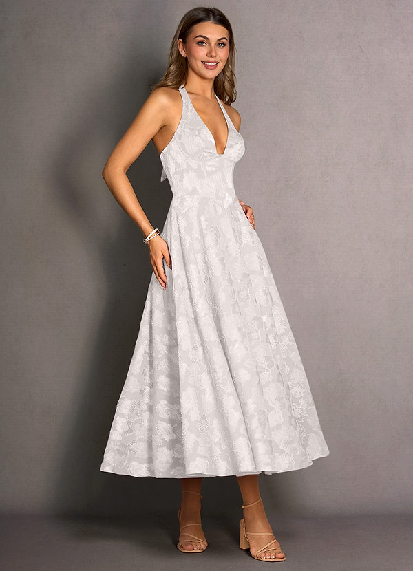 vestido Meio-dia Creme Isabeau image1