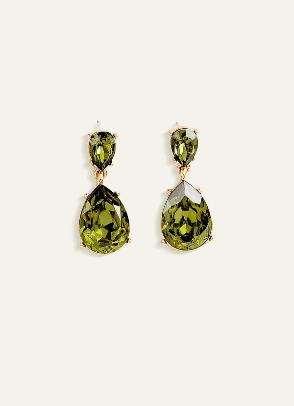 front Kolczyki z kamieniami szlachetnymi