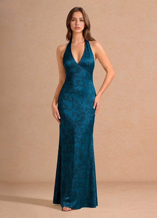 Robe Maxi Marineblau Ottoline image1