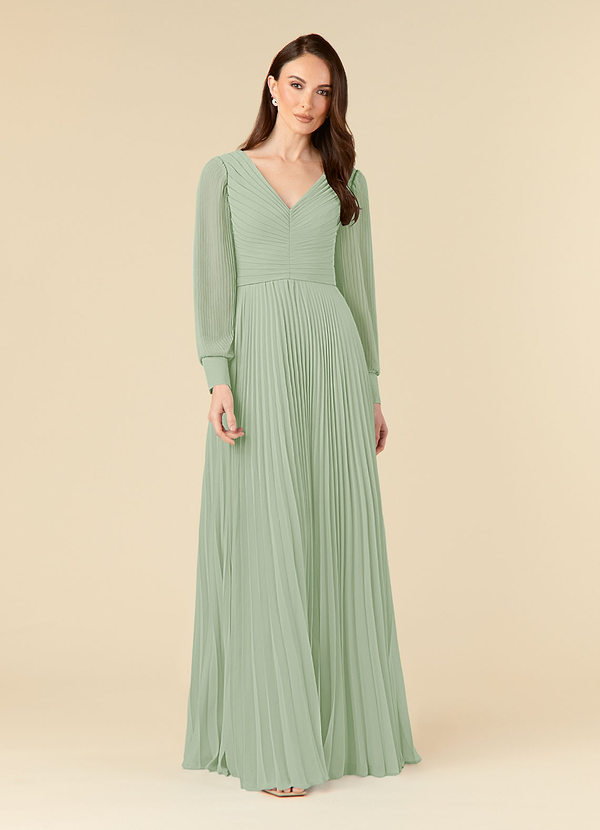 Dusty Sage Azazie Zina Mother of the Bride Dress Mother of the Bride ...