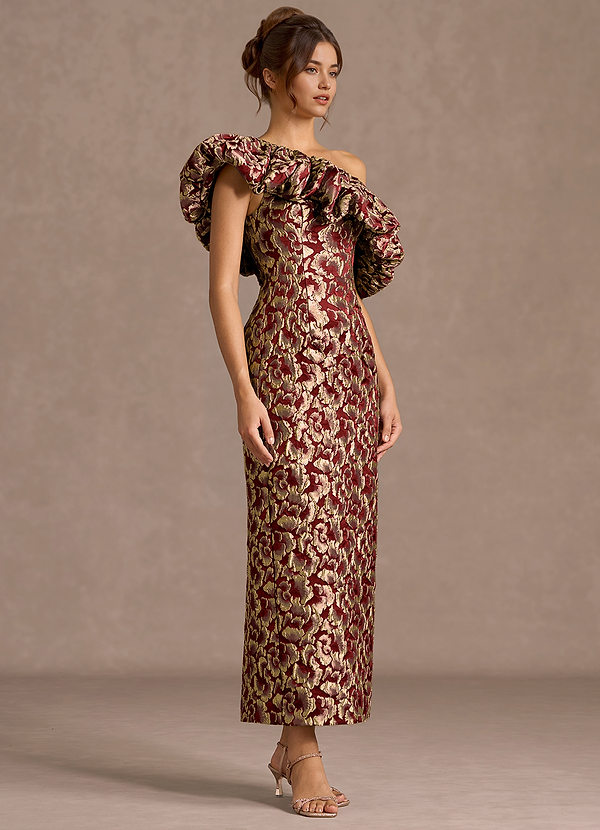 Maxi jurk Ismerelle Wijn image1