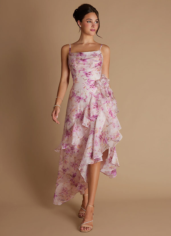 Annalisa Purple Lily Maxi Dress image1