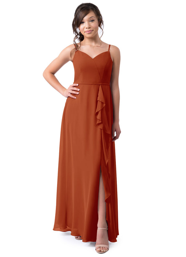 Paprika Azazie Naeem JBD Junior Bridesmaid Dresses Azazie
