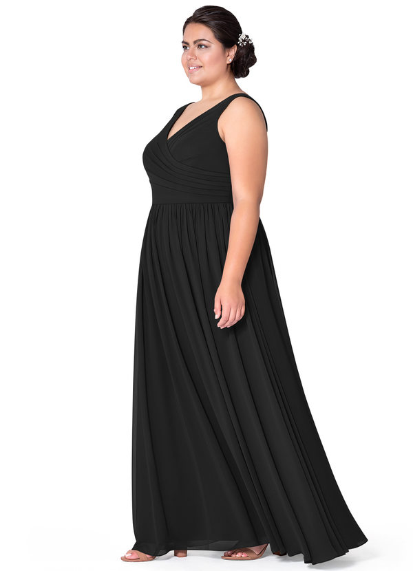 azazie black bridesmaid dresses