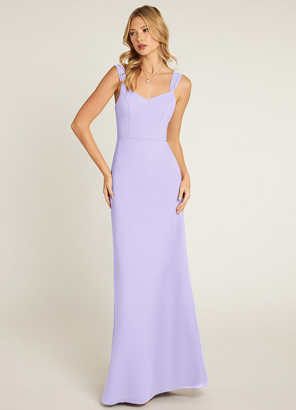 Lilac Azazie Denice Bridesmaid Dresses Azazie