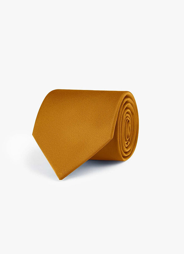 front Stretch Satin Wide Tie