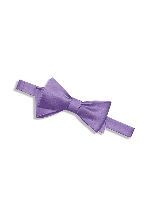 front Matte Satin Bow Tie